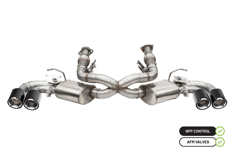 Load image into Gallery viewer, Corsa Performance 21100CF COR Cat-Back Variable Sound
