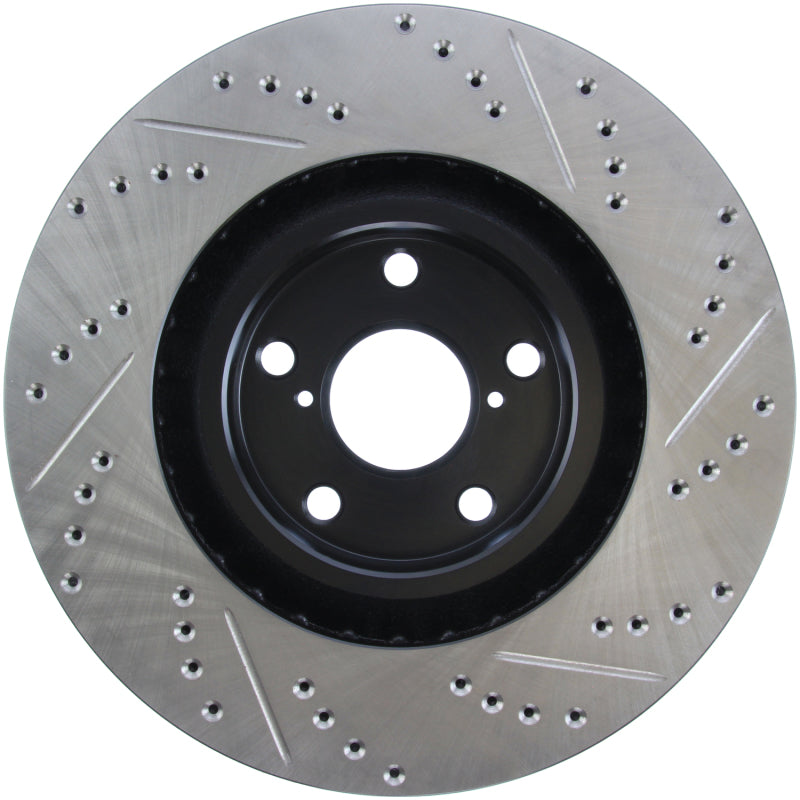 Load image into Gallery viewer, Stoptech 127.44104R ST Slot &amp; Drill Brake Rotors
