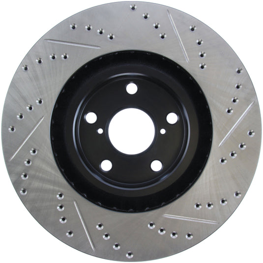 Stoptech 127.44104R ST Slot & Drill Brake Rotors