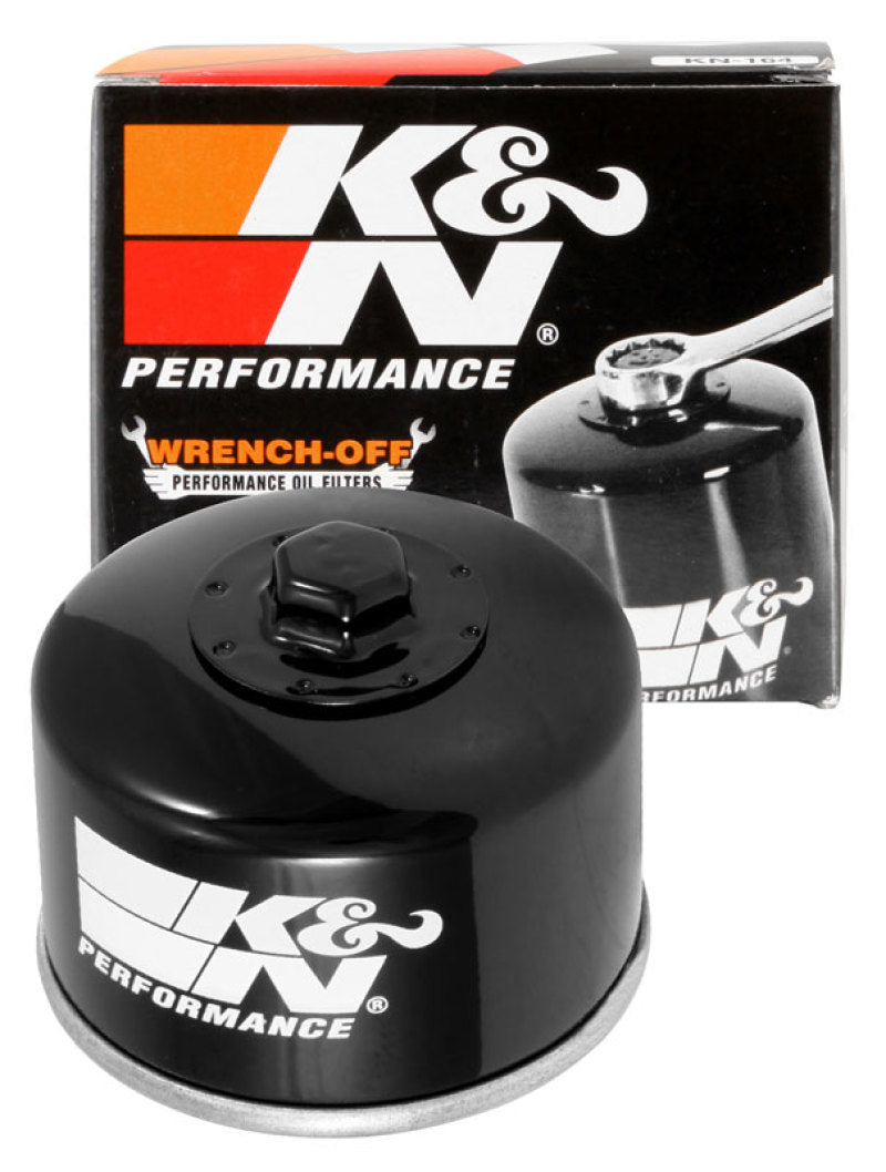Load image into Gallery viewer, K&amp;N Engineering KN-147 KN Motorcycle Oil Filters
