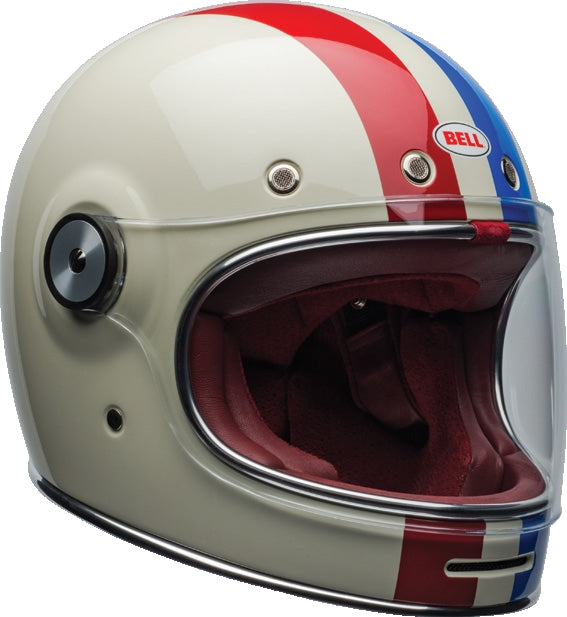 Gloss Vintage White/Oxblood/Blue