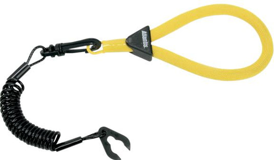 Atlantis A2128 Floating Wrist Lanyard - Yellow/Black