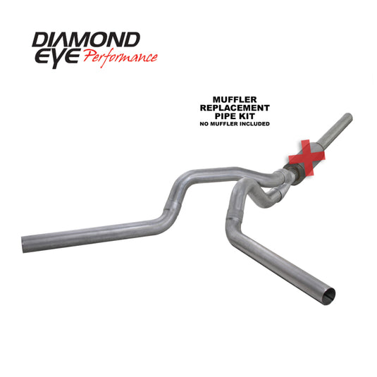 Diamond Eye Performance K4236A-RP DEP Catback Exhaust Kit AL