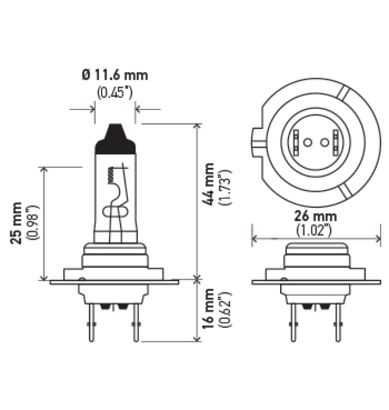 Load image into Gallery viewer, Hella H7 2.0TB HELLA Halogen Bulb
