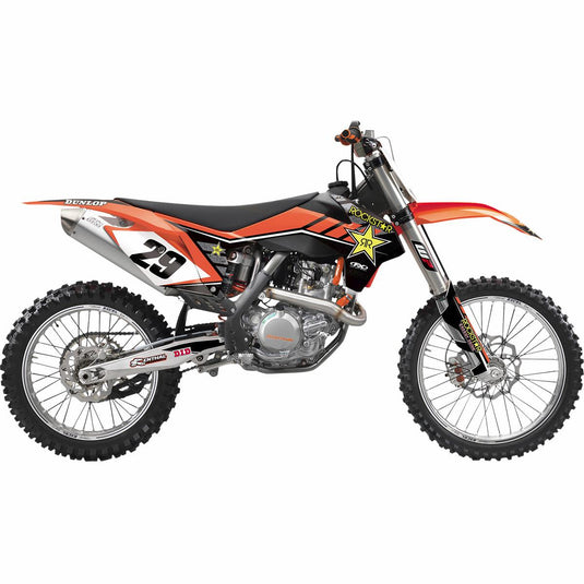 Factory Effex 19-07528 Rockstar Energy Drink 2016 Graphics Kit - Orange