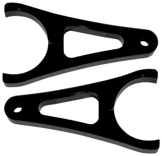 Modquad LMC-1.75-BLK Horizontal End Clip Light Bar Mount - 1-3/4in. - Black