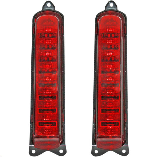 Custom Dynamics PB-CVO-RED LED Light Panels - Red Lens