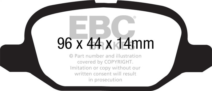 Ebc DP31880C EBC Redstuff Brake Pad Sets