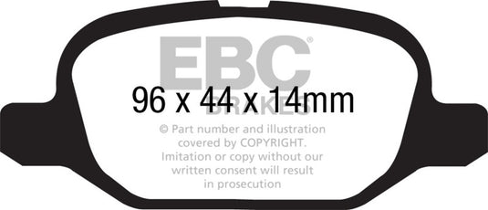 Ebc DP31880C EBC Redstuff Brake Pad Sets