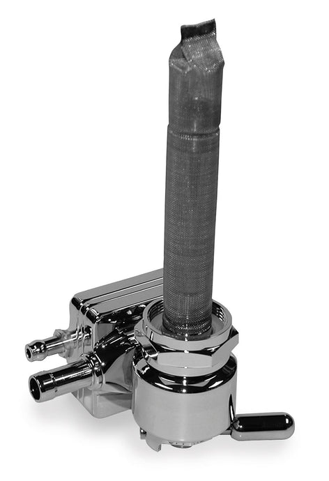 Pingel 6391-CRV Single Outlet Reserve Valve Vacuum Round Design Petcock - Downward Facing