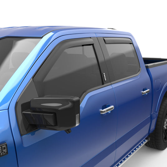 Egr 573495 EGR Visor-InChannel Set4 Matte