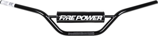 Fire Power 063201011 Carbon Steel Coated Handlebar - Black