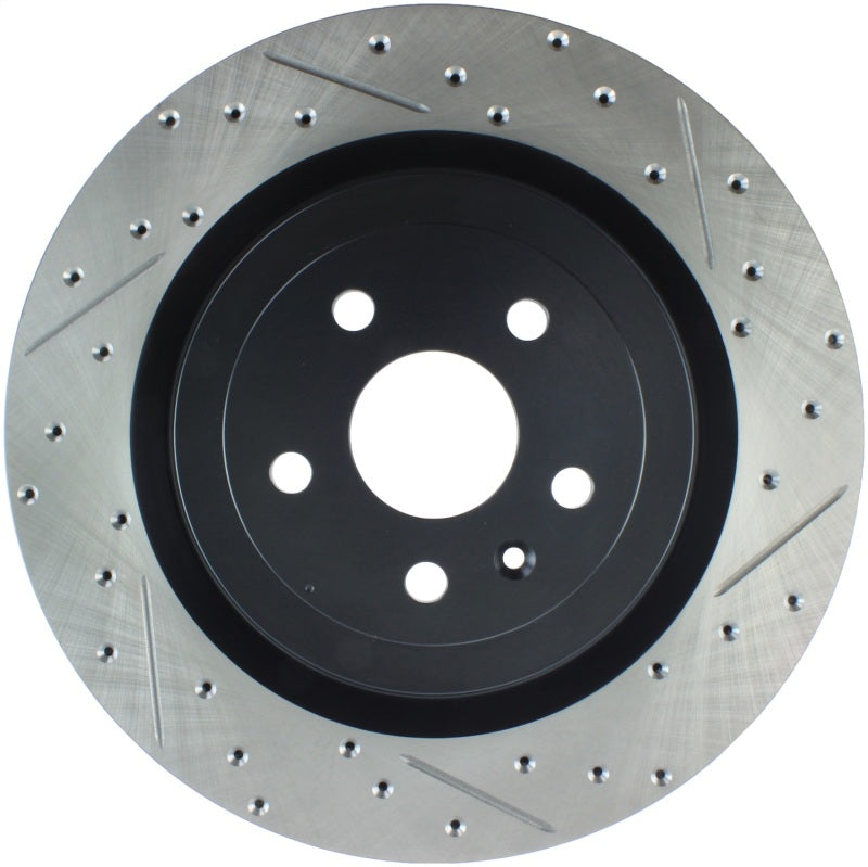 Load image into Gallery viewer, Stoptech 127.62119L ST Slot &amp; Drill Brake Rotors
