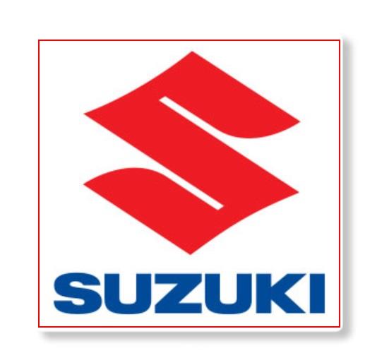 Dcor 40-40-110 Suzuki OEM Icon Decal - 12in.