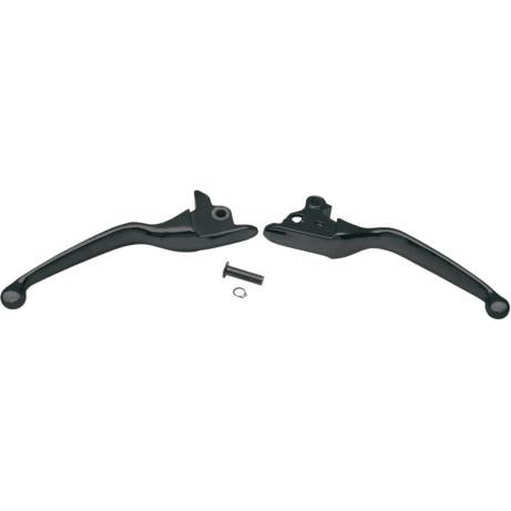 Drag Specialties 0614-1109 Brake Lever for Wide Blade Lever Set - Matte Black