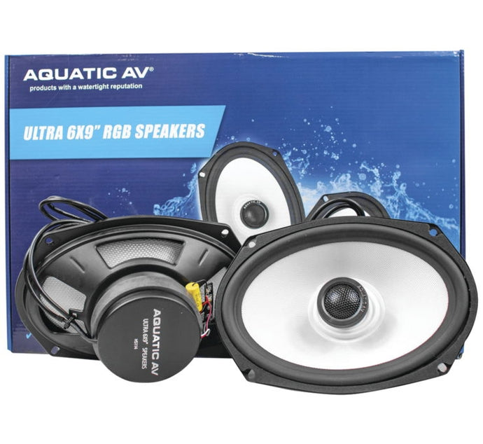 Aquatic Av HG200 Bag Lid Speakers - 6in. x 9in.