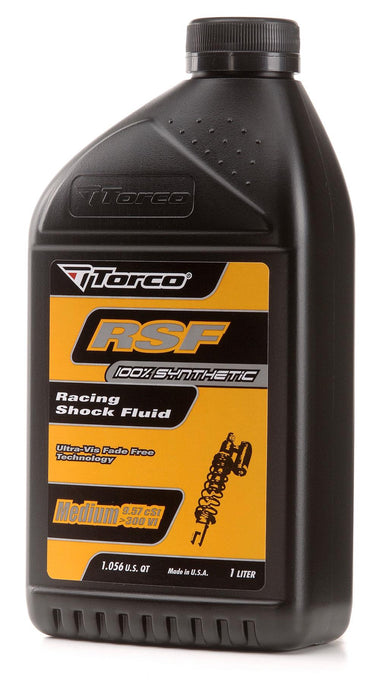 Torco International Corp T820007CE RSF Racing Shock Fluid - Medium - 1L.