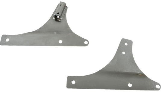 Drag Specialties 1504-0117 Sissy Bar Side Plate - Chrome