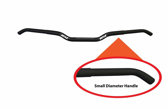 Rsi Racing T8-10R-SJ-BLK Slim Jim 7/8in Handlebar - Anodized Black