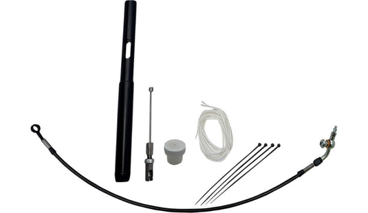 Fat Baggers, Inc. 109914-B EZ Install Handlebar Kit - Black Braided