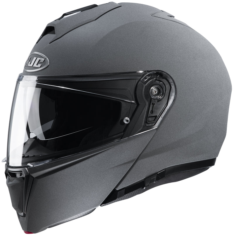 HJC i90 Solid Helmet Stone Gray Gray