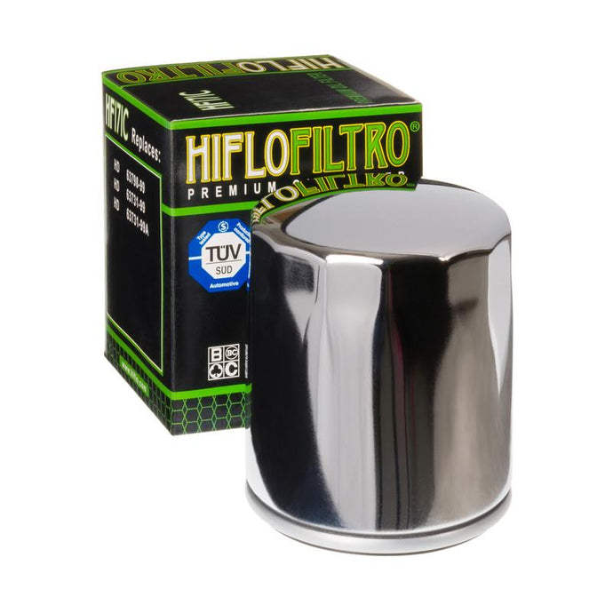 Hiflo HF171C Oil Filter - Chrome