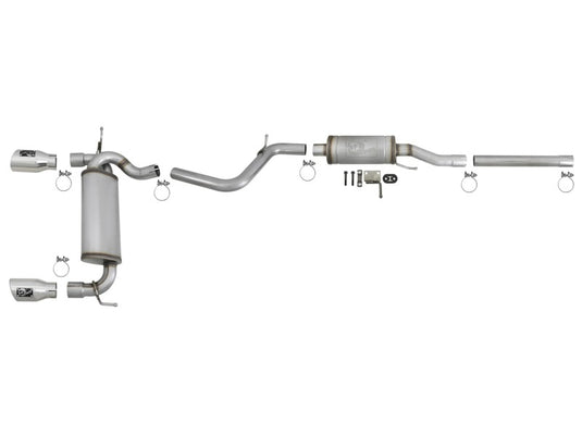 Afe 49-48062-P AFE Exhaust Cat Back