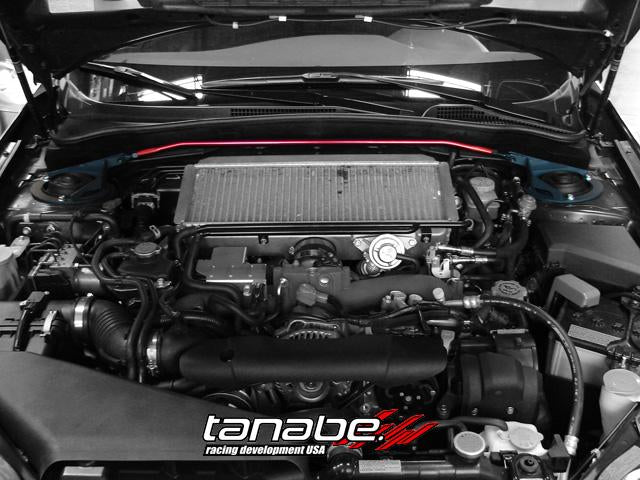 Load image into Gallery viewer, Tanabe TTB140F TAN Strut Tower Bars - Front
