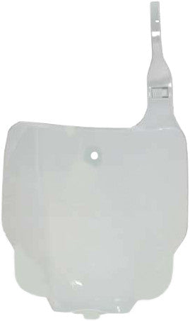 Acerbis 2042290002 Front Number Plate - White