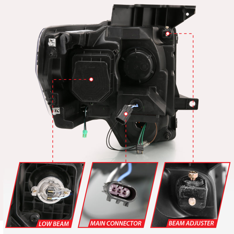 Load image into Gallery viewer, Anzo 111469 ANZ LED/Projector Headlights

