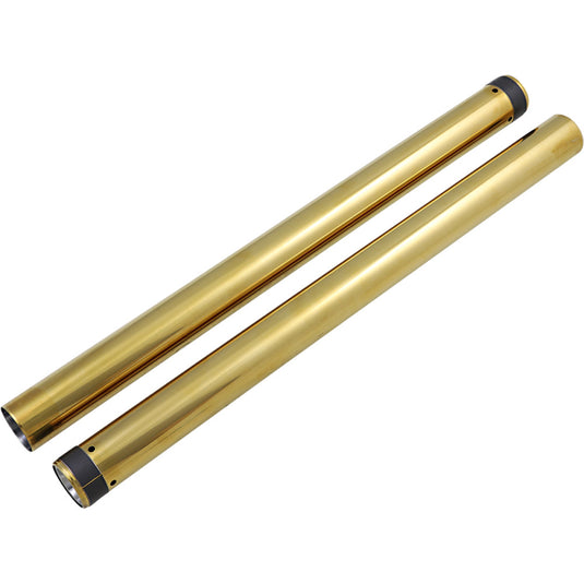 Pro-One Perfmfg 105135G Fork Tube - Gold - 49mm - 24.875in.