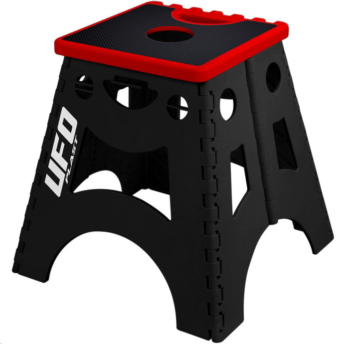 Ufo Plastics AC02428B Foldable Bike Stand - Red