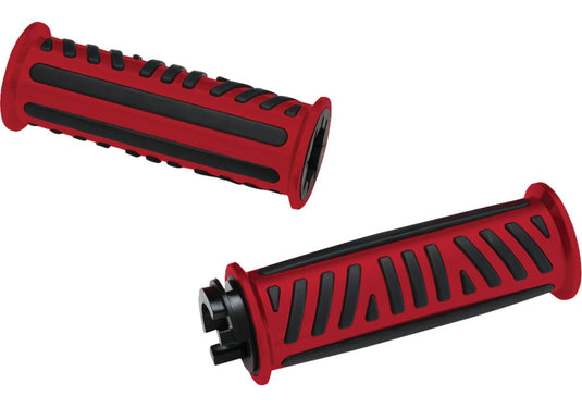 Show Chrome 17-455RD Combat Grips - Red