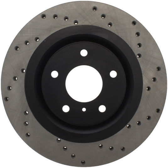 Stoptech 128.42080L ST Drilled Sport Brake Rotors