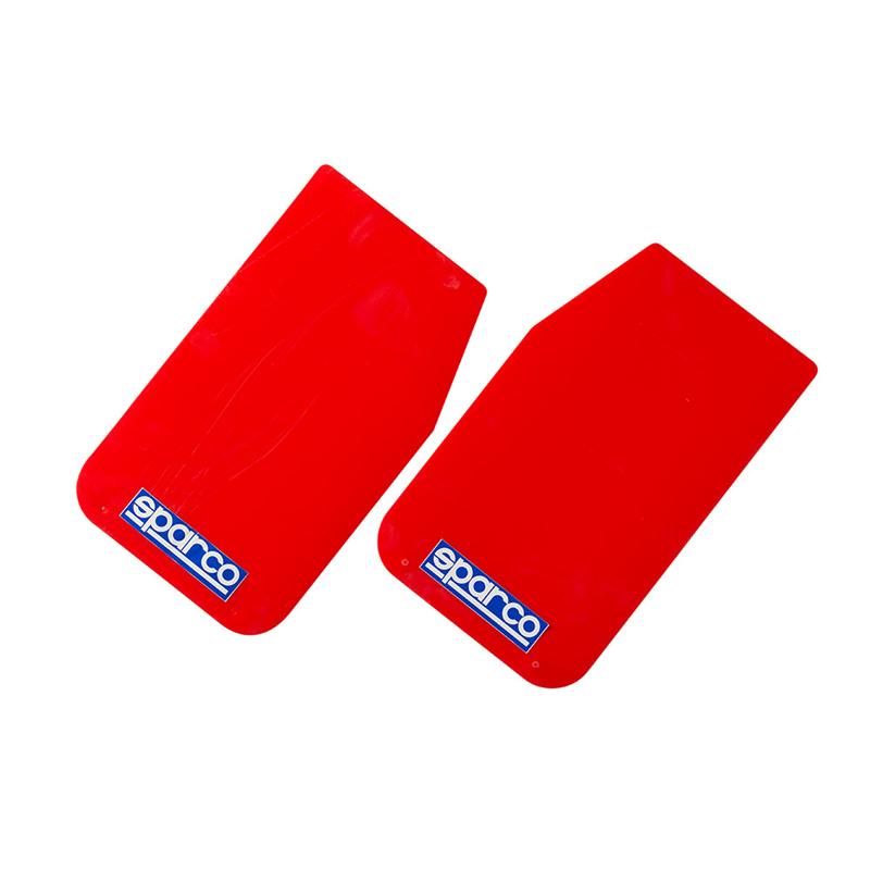 Load image into Gallery viewer, Sparco 03791RS SPA Mud Flap Pair
