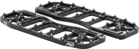 Flo Motorsports FPEG-800V5BLK V5 Moto Floorboard - Black