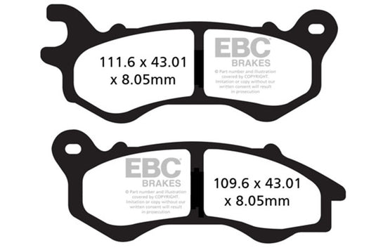 Ebc Powersports SFA603 EBC FA-SFA-X Brake Pads
