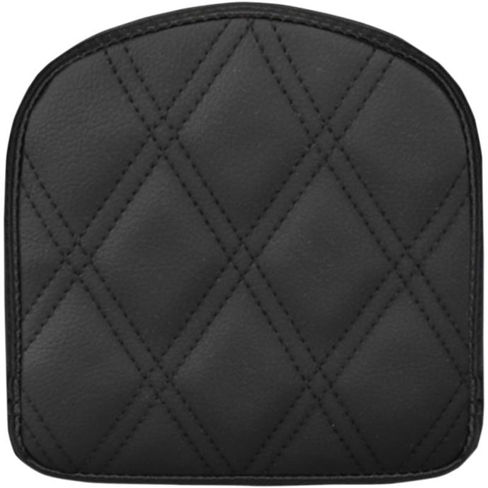 Saddlemen 040843 Gravestone Sissy Bar Pad for Explorer-LS & Step-Up-LS Seat - 6.5in. x 6.5in. - Black