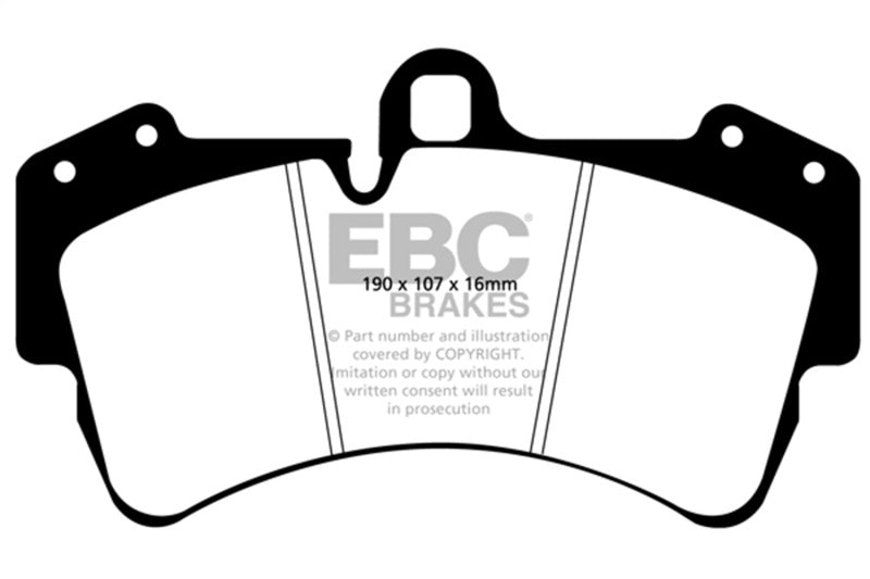 Load image into Gallery viewer, Ebc DP41473R EBC Yellowstuff Brake Pad Sets
