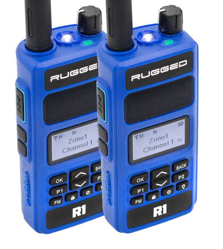 Load image into Gallery viewer, Rugged Radios R1-2-PACK RGD Two-Way handheld Radios
