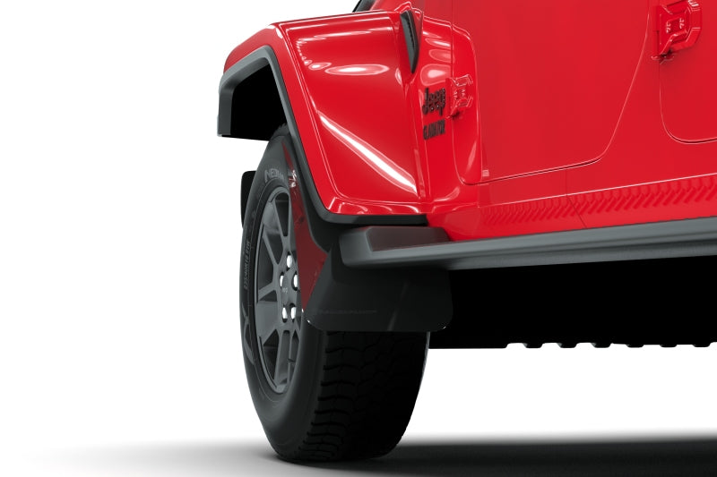 Load image into Gallery viewer, Rally Armor MF104-BLK-MBK RAL UR Blk Flap/Met. Blk Logo
