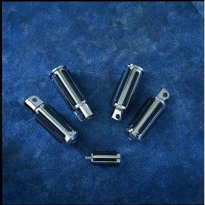 Drag Specialties DS-253696 Rail Footpegs with Male Mount