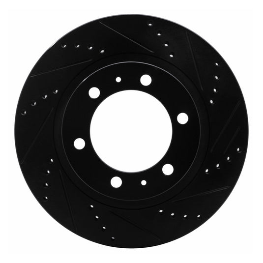 R1 Concepts 633-76128R RNC Brake Rotor - Drill & Slot