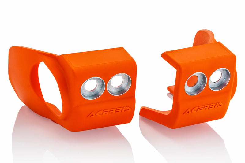 Acerbis 2709720237 Shoe Protectors For Inverted Forks - Orange