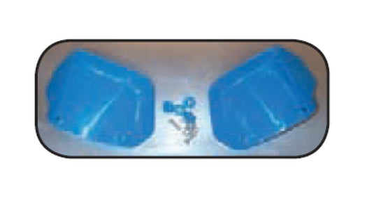 Emgo 79-97942 Plastic Extenders - Blue