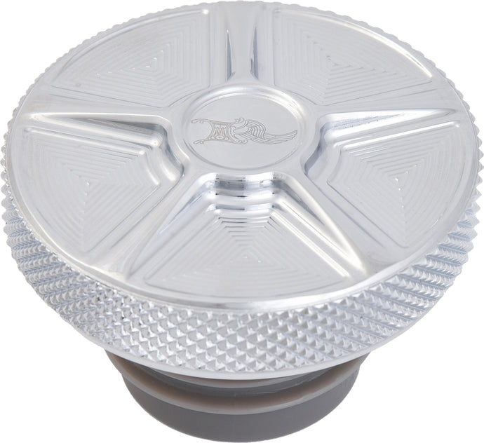 Kens Factory KFC-07 Next Level Gas Cap Five Chrome Rachet Screw Rh