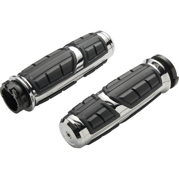 Ciro 54005 Chicane Grips - Chrome