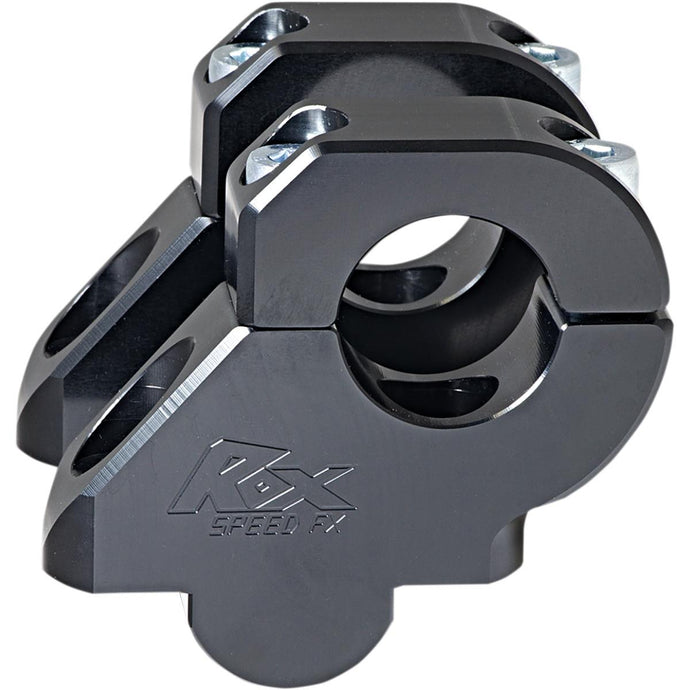 Rox Speed Fx 3R-B17R-15K 1-1/2in. Barback Risers for 1-1/8in. Handlebars - Black Anodized