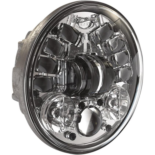 J.W. Speaker 0555101 5.75in. 8690 LED Adaptive 2 Headlight - Chrome