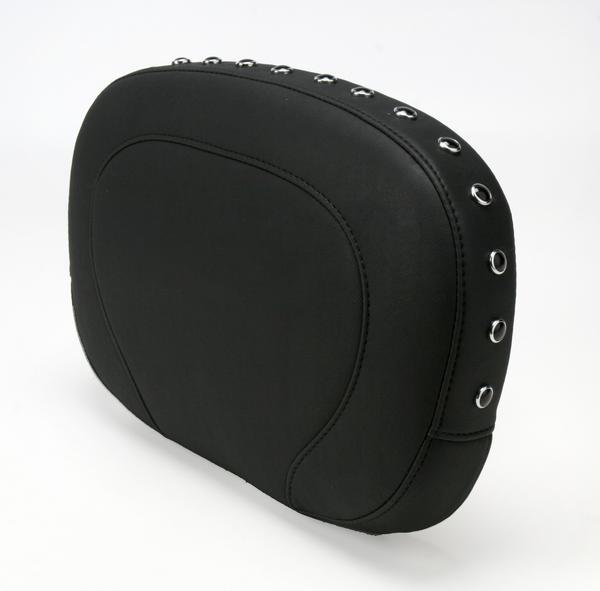 Mustang 76571 Passenger Backrest Pad - Smooth with Studs